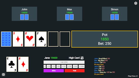 Thumbnail of the Fullhouse Game, where you can play Texas Holdem Poker